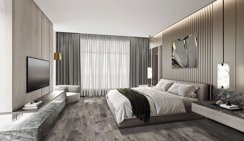 Habitación Grand con 2 camas individuales, vistas a la ciudad