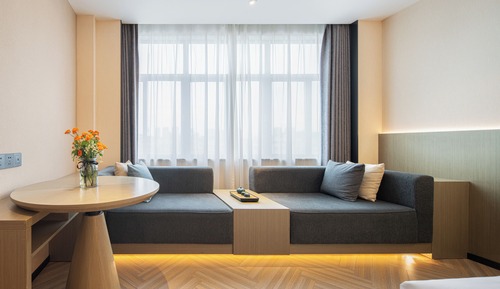Habitación de lujo con 2 camas individuales, vistas a la ciudad