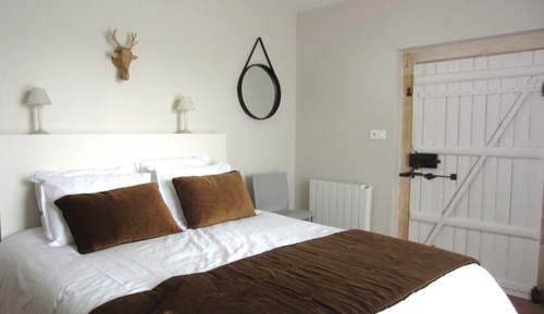 Habitación doble, 1 cama de matrimonio, patio, vistas al jardín