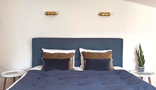 Habitación doble, 1 cama de matrimonio grande, vistas al jardín
