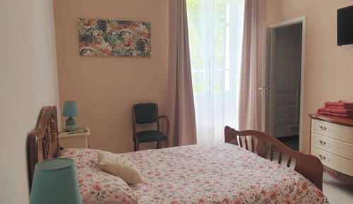Habitación doble, vistas parciales al mar