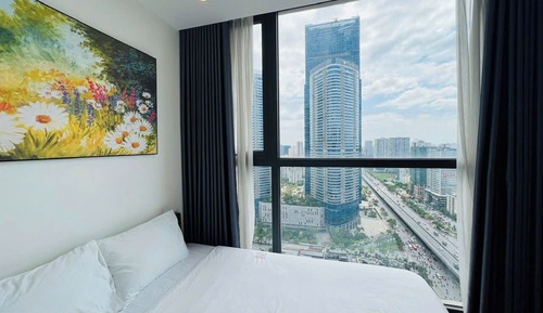 Apartamento Deluxe, 1 cama de matrimonio, vistas a la ciudad