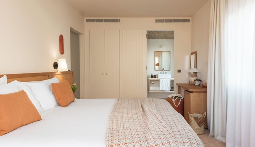 Habitación doble superior, patio