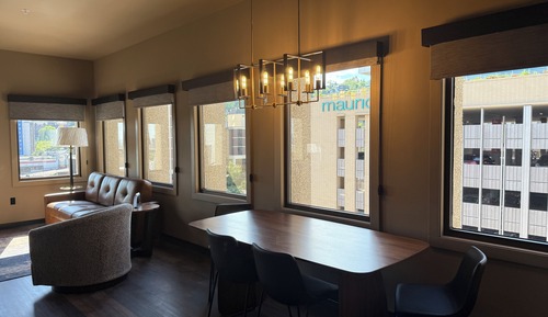 Suite superior, 1 cama de matrimonio con sofá cama, vistas a la ciudad