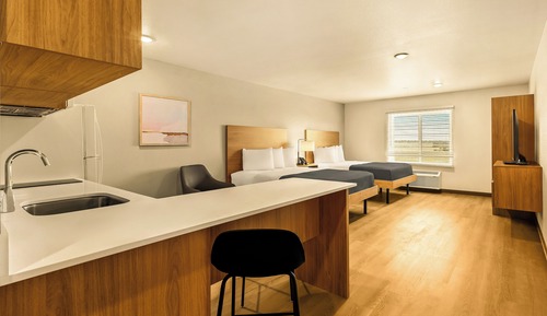 Suite estudio, 2 camas de matrimonio, no fumadores