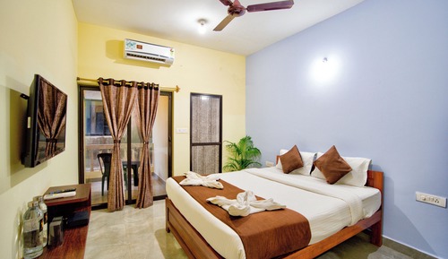 Habitación triple, balcón