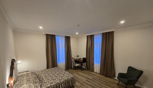 Suite presidencial, balcón, vistas a la ciudad