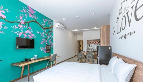 Suite junior, 2 camas de matrimonio