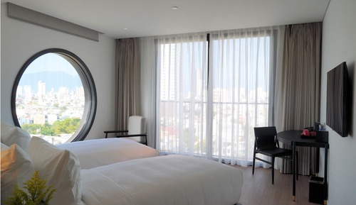 Habitación Deluxe con 1 cama doble o 2 individuales, vistas al río