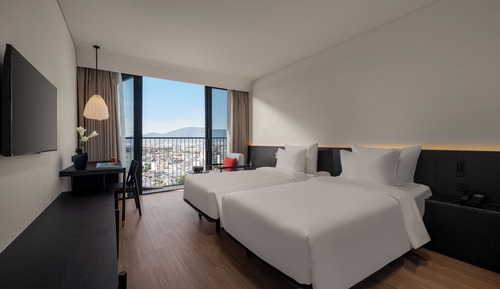 Habitación de lujo con 1 cama doble o 2 individuales