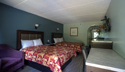 Habitación doble, 2 camas de matrimonio