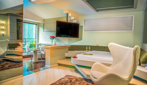 Suite presidencial, varias camas