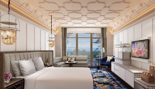 Fairmont King, Habitación, 1 cama de matrimonio grande, terraza