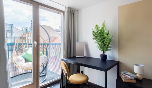 Apartamento superior, vistas al patio