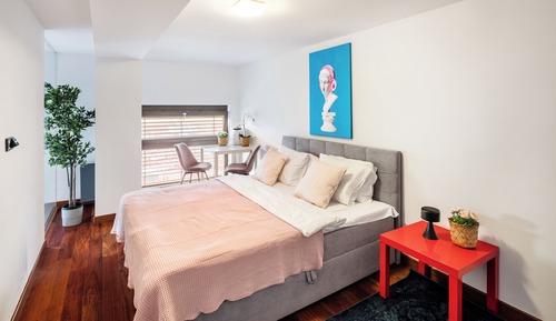 Apartamento superior, balcón