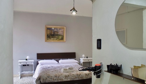 Habitación cuádruple familiar, balcón, vistas a la ciudad