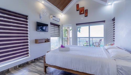 Habitación, vistas a la montaña
