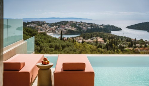 Habitación ejecutiva doble, vistas al mar, junto a la piscina