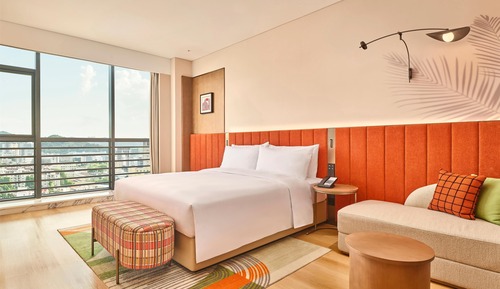 Habitación, 1 cama de matrimonio grande, accesible para personas con discapacidad