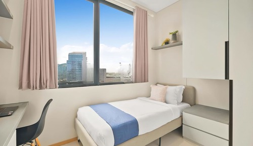 Apartamento Deluxe, 2 habitaciones, balcón, vistas a la ciudad