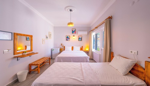 Habitación Deluxe, varias camas, vistas a la ciudad