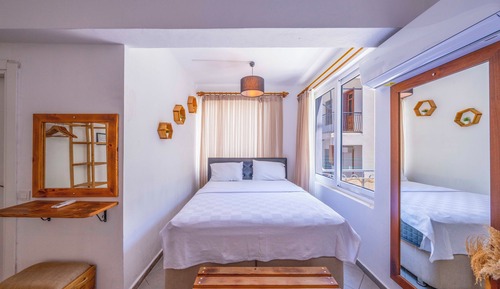 Habitación cuádruple familiar, vistas a la ciudad