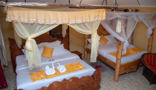 Double or Twin Room, Patio, River View