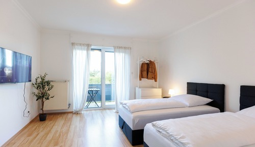 Apartamento, 2 habitaciones, balcón