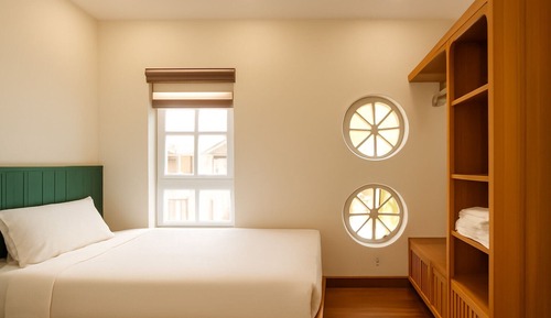 Villa de lujo, 4 habitaciones, baño privado, vistas al jardín