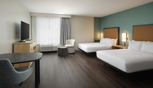 Suite estudio, 2 camas de matrimonio, bañera (Mobility)