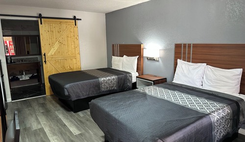 Habitación, 2 camas dobles, no fumadores
