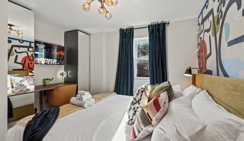 Apartamento, 1 cama de matrimonio grande con sofá cama, no fumadores, Aire acondicionado