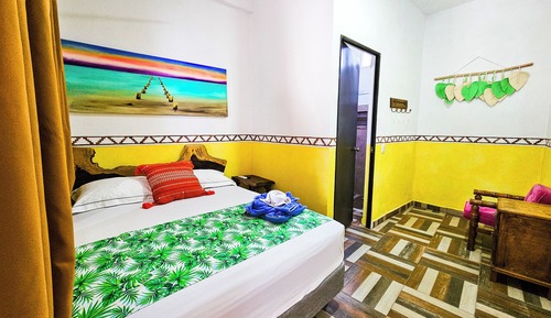 Habitación Confort doble, patio