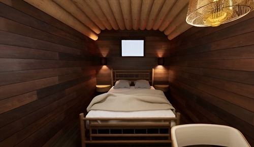 Chalet superior, 2 habitaciones, vistas al mar