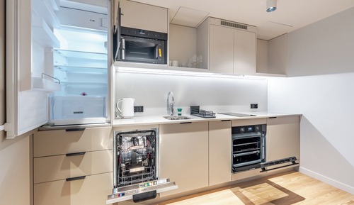 Spacious accessible studio