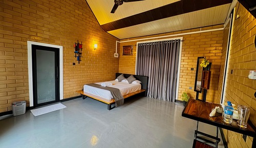Habitación Deluxe doble, balcón, vistas al jardín