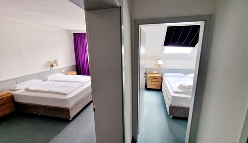 Suite estudio familiar, 2 camas dobles