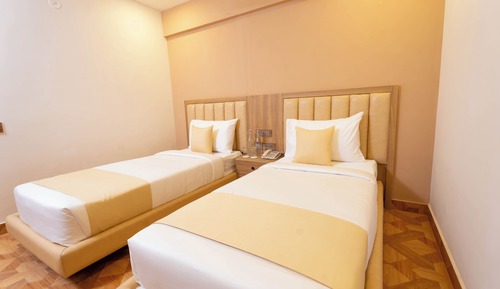 Habitación Deluxe con 2 camas individuales, vistas a la ciudad