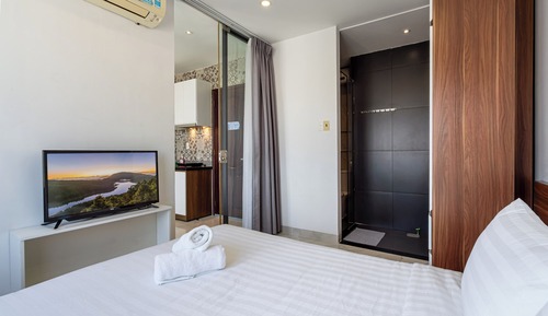 Apartamento superior, vistas a la ciudad
