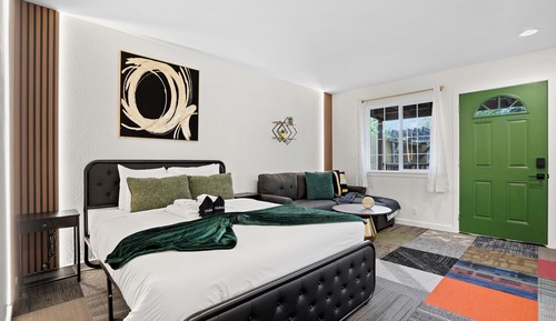 Apartamento superior, 1 cama de matrimonio con sofá cama