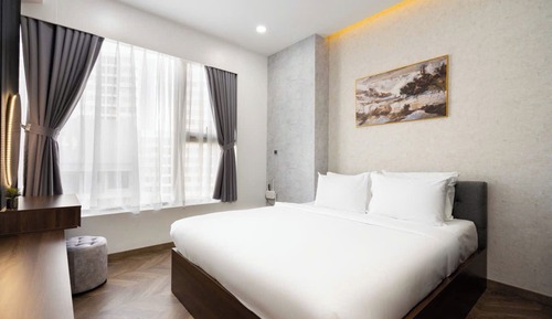 Apartamento Premium, 2 habitaciones, balcón, vistas a la ciudad