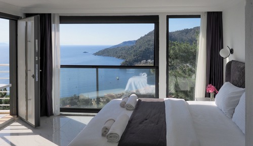 Habitación panorámica, mirando al mar