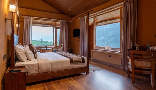 Habitación superior, vistas a la ciudad