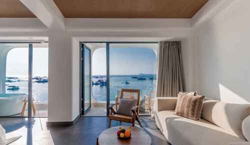 Habitación de lujo doble, vistas al mar