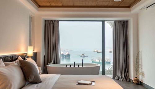 Habitación doble superior, vistas al mar