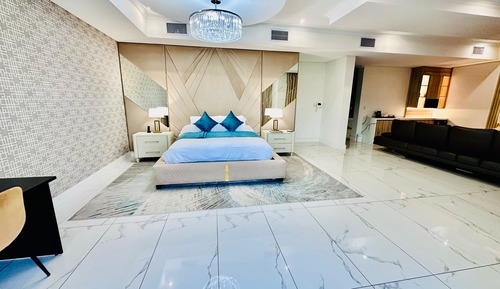 Suite presidencial, balcón, vistas al jardín