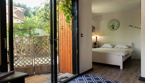 Apartment, Patio, Garden View