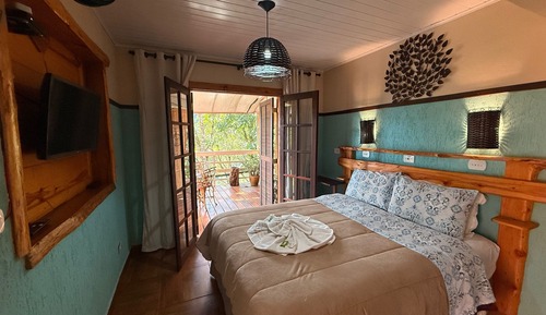 Habitación Deluxe, lanai, vistas al jardín