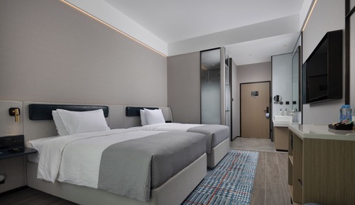 Habitación estándar doble, vistas a la ciudad