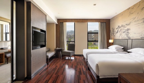 Habitación Business con 2 camas individuales, vistas a la ciudad